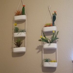 Ceramic Planters Pair